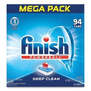 Powerball Dishwasher Tabs, Fresh Scent, 94/Box, 4 Boxes/Carton