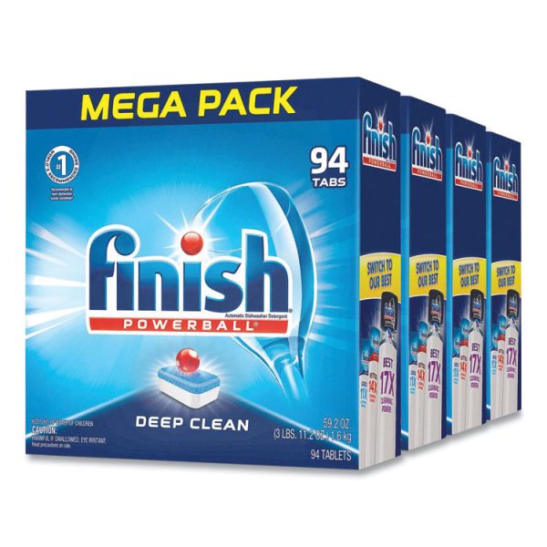 Powerball Dishwasher Tabs, Fresh Scent, 94/Box - Image 2