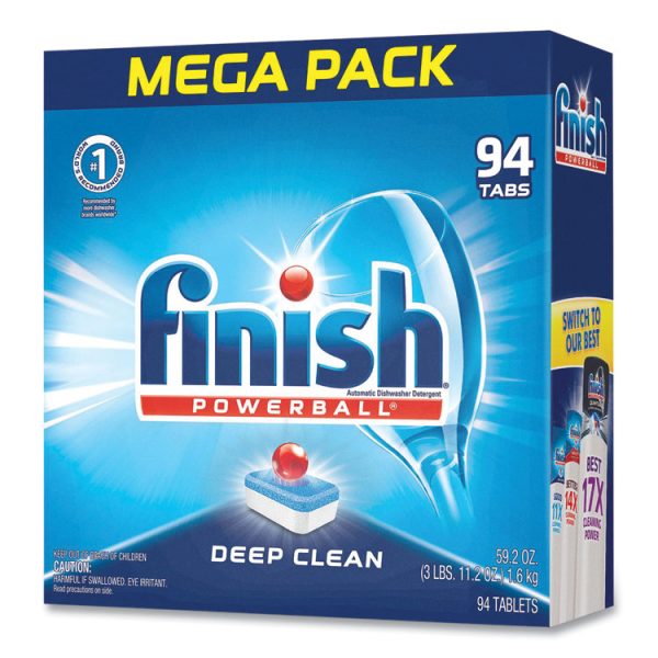 Powerball Dishwasher Tabs, Fresh Scent, 94/Box - Image 3