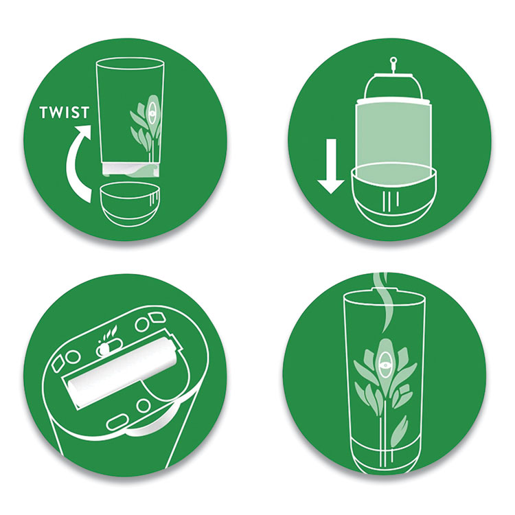 Freshmatic Ultra Automatic Refill, Ocean Breeze, 5.89 oz Aerosol Spray, 6/Carton - Image 4