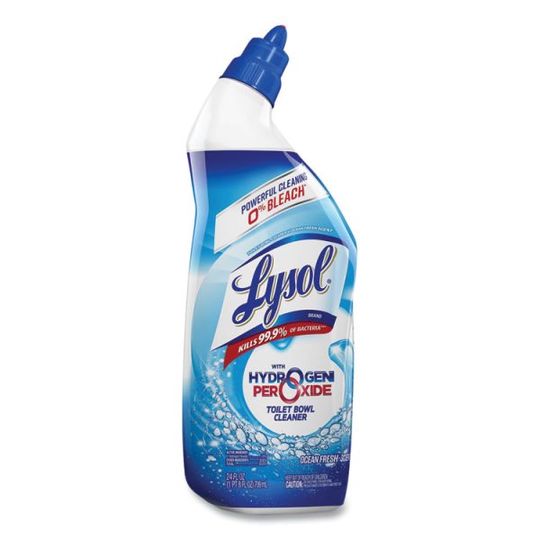 Toilet Bowl Cleaner With Hydrogen Peroxide, Ocean Fresh Scent, 24 Oz, 9/carton - Image 3