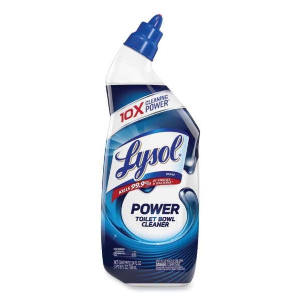 Disinfectant Toilet Bowl Cleaner, Atlantic Fresh, 24 oz Bottle, 9/Carton - Image 2
