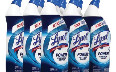 Disinfectant Toilet Bowl Cleaner, Atlantic Fresh, 24 oz Bottle, 9/Carton