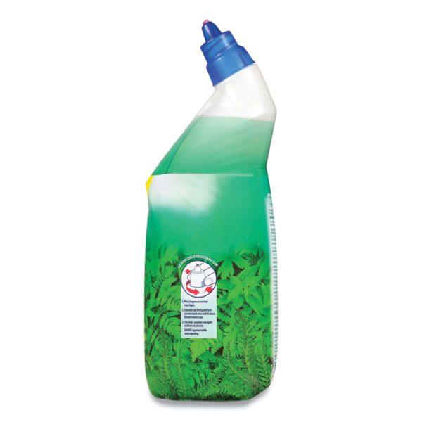 Cling and Fresh Toilet Bowl Cleaner, Forest Rain Scent, 24 oz, 2/Pack, 4 Packs/Carton - Image 3