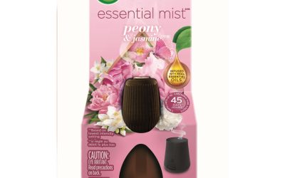 Essential Mist Refill, Peony And Jasmine, 0.67 Oz Bottle, 6/carton