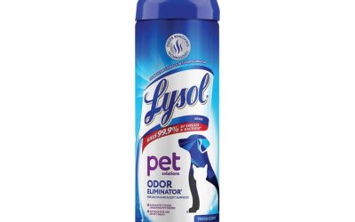Disinfectant Spray II Pet Odor Eliminator, Fresh, 15 oz Aerosol Spray, 12/Carton