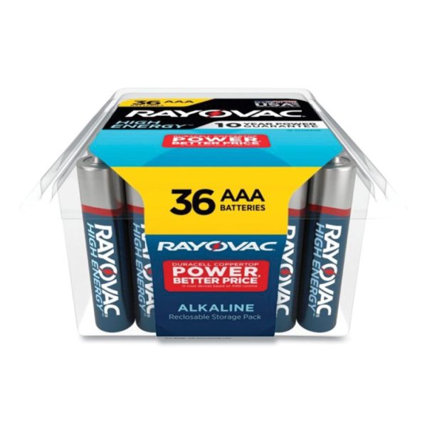 Alkaline Aaa Batteries, 36/pack