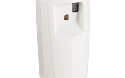 Tc Microburst Odor Control System 9000 Lcd, 3.6 X 4.33 X 8.75, White