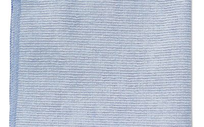 Microfiber Cleaning Cloths, 12 X 12, Blue, 24/pack