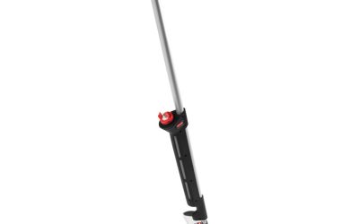 Pulse Microfiber Spray Mop System, 17″ Wide Microfiber Head, 52″ Black Plastic Handle