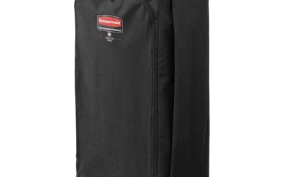 Fabric Cleaning Cart Bag, 26 Gal, 17.5″ X 33″, Black