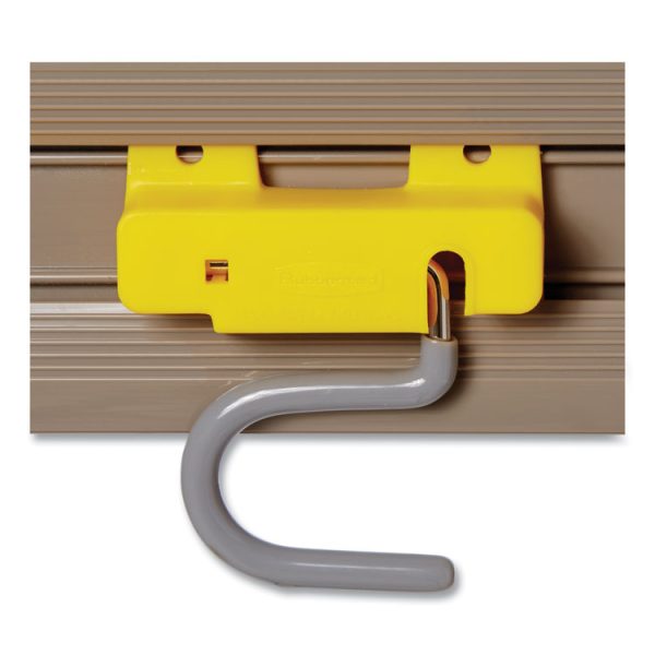 Closet Organizer/tool Holder, 34w X 3.25d X 4.25h, Gray - Image 5