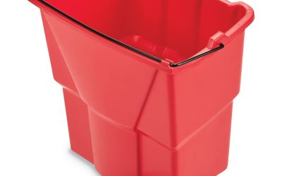 Wavebrake 2.0 Dirty Water Bucket, 18 Qt, Plastic, Red