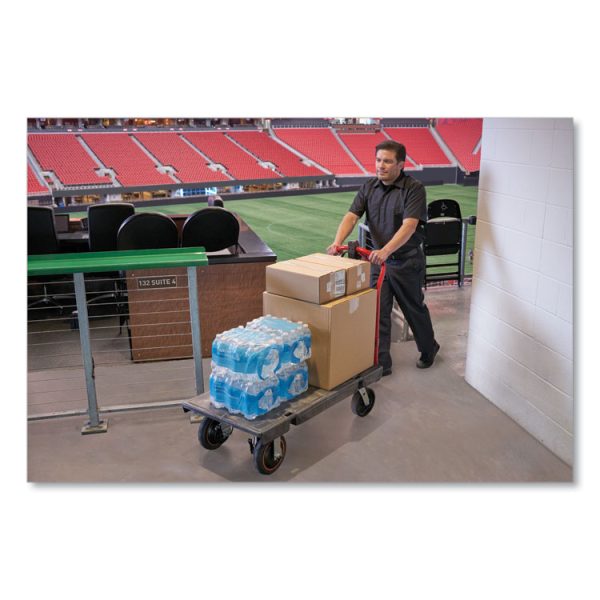 Motorized Kit For 24" X 48" Platform Trucks, Medium, Dc Motor, 60 V Lithium-Ion Battery, 0.5 Mph To 3 Mph, Black/red - Image 5