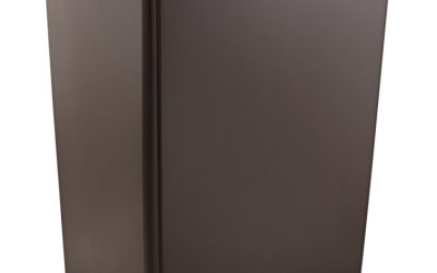 Glutton Container, 56 gal, Plastic, Brown