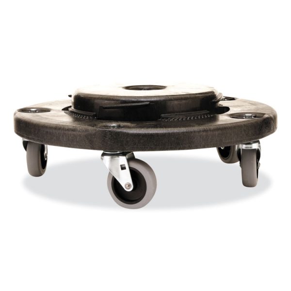 Brute Quiet Dolly, 250 lb Capacity, 18.25" Diameter x 6.63"h, Black - Image 3