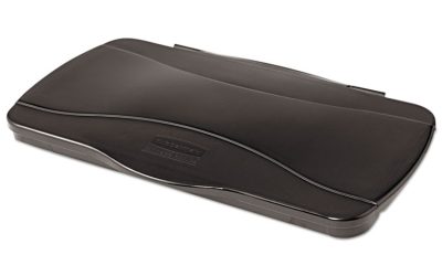 Hinged Lid For Vented Slim Jim, 20.38w X 11.38d X 2.75h, Black