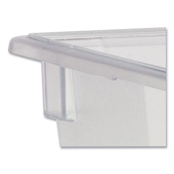 Food/Tote Boxes, 21.5 gal, 26 x 18 x 15, Clear, Plastic - Image 3