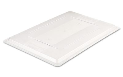 Food/Tote Box Lids, 26 x 18, Clear, Plastic