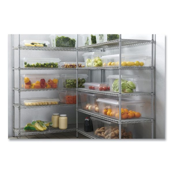 Food/Tote Boxes, 5 gal, 12 x 18 x 9, Clear, Plastic - Image 4