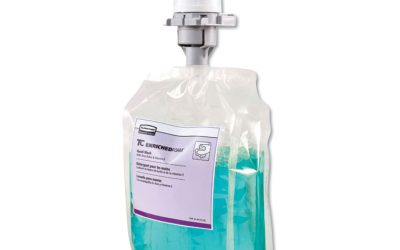 Enriched-Foam Soap Refill, Vanilla/white Peach Scent, 1,300 Ml, 3/carton