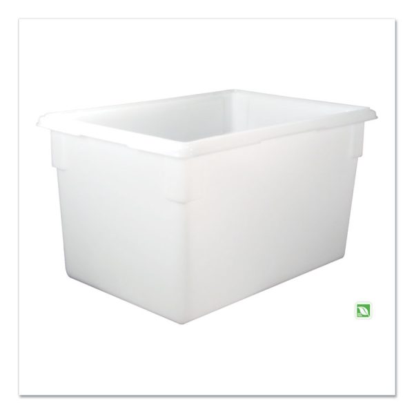 Food/Tote Boxes, 21.5 gal, 26 x 18 x 15, White, Plastic - Image 3