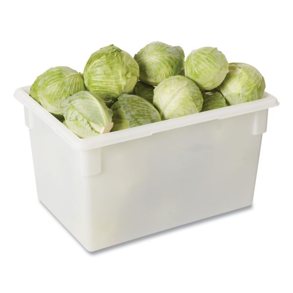 Food/Tote Boxes, 21.5 gal, 26 x 18 x 15, White, Plastic - Image 4