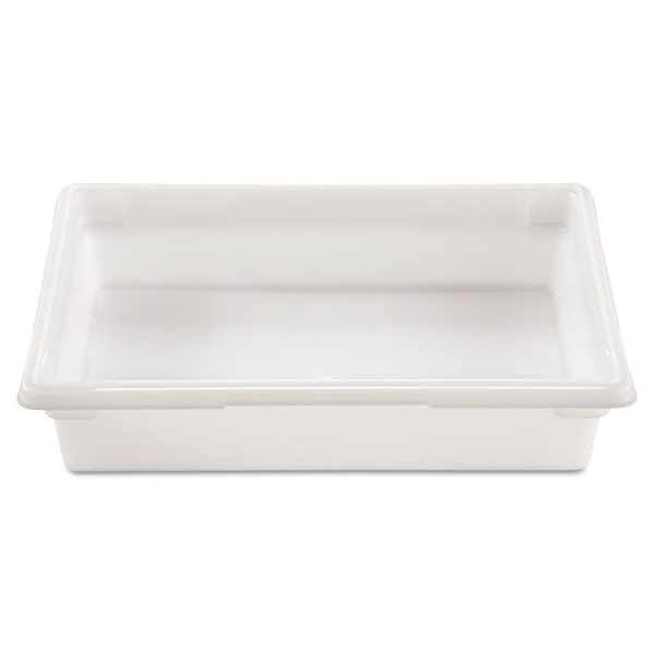Food/Tote Boxes, 8.5 gal, 26 x 18 x 6, White, Plastic - Image 2