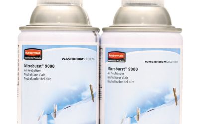 Tc Microburst 9000 Air Freshener Refill, Linen Fresh, 5.3 Oz Aerosol Spray, 4/carton