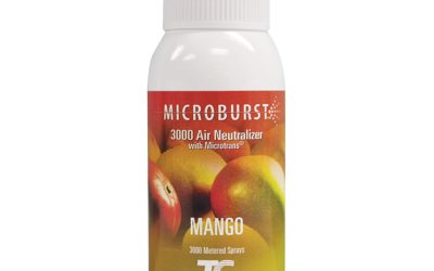 Microburst 3000 Refill, Mango, 2 Oz Aerosol Spray, 12/carton
