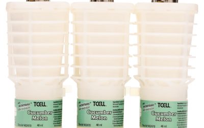 Tcell Microtrans Odor Neutralizer Refill, Cucumber Melon, 1.62 Oz, 6/carton
