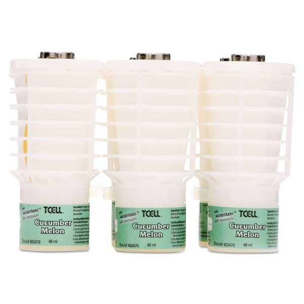 Tcell Microtrans Odor Neutralizer Refill, Cucumber Melon, 1.62 Oz, 6/carton - Image 3