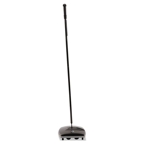 Floor And Carpet Sweeper, 44" Handle, Black/gray - Image 4