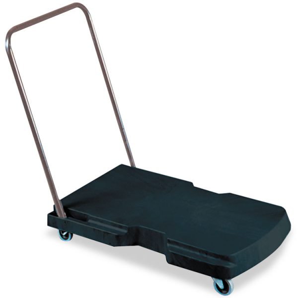 Utility-Duty Home/office Cart, 250 Lb Capacity, 20.5 X 32.5, Platform, Black - Image 2