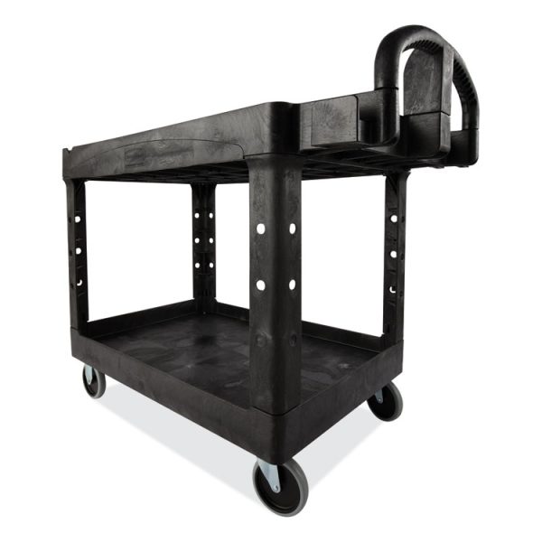 Heavy-Duty Platform Truck Cart, 1,200 Lb Capacity, 24 X 48 Platform, Black - Image 3