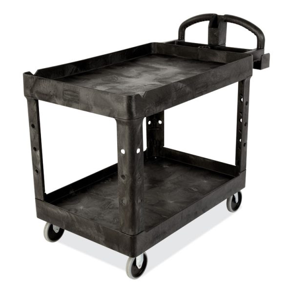 Heavy-Duty Platform Truck Cart, 1,200 Lb Capacity, 24 X 48 Platform, Black - Image 2