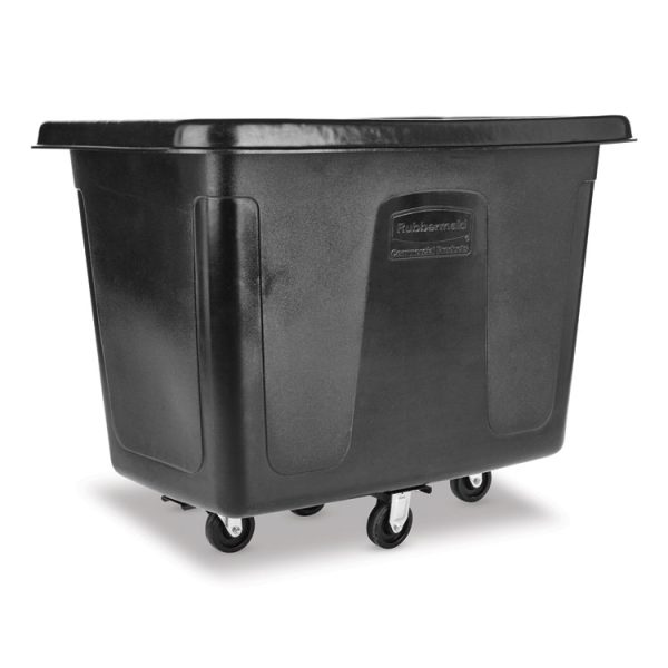 Cube Truck, 105 gal, 500 lb Capacity, Plastic, Black - Image 2