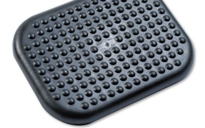 Height Adjusting Tilting Footrest, 18.13w X 14.25d X 4.13 To 6.63h, Charcoal