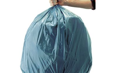 Linear Low Density Can Liners, 55 Gal, 1.3 Mil, 39.5″ X 48″, Gray, 100/carton