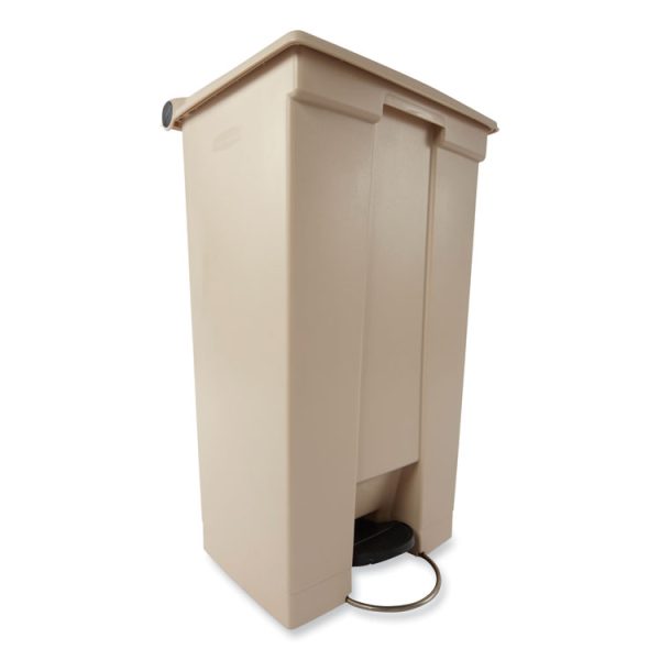 Legacy Step-On Receptacle, 23 gal, Polyethylene, Beige - Image 6