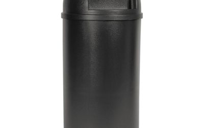 Marshal Classic Container, 15 gal, Plastic, Brown