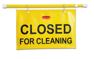 Site Safety Hanging Sign, 50 x 1 x 13, Yellow