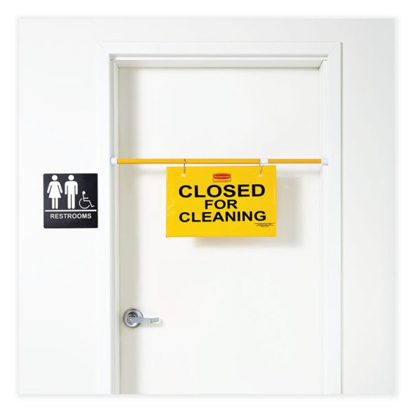 Site Safety Hanging Sign, 50 x 1 x 13, Yellow - Image 2