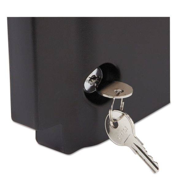 Locking Security Hood, 17.75w X 10.3h, Black - Image 3