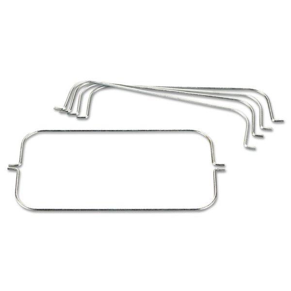 Tri-Wire Waste Bag Holder Kit, For Rubbermaid Commercial Cleaning Carts, Steel - Image 2