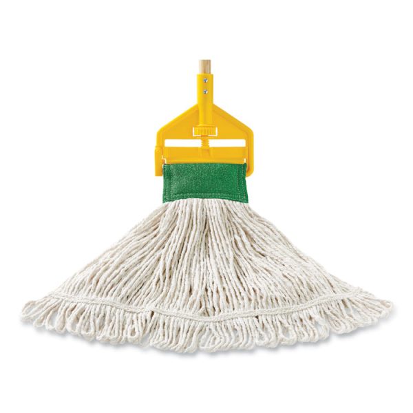 Super Stitch Blend Mop Head, Large, Cotton/synthetic, White, 6/carton - Image 5