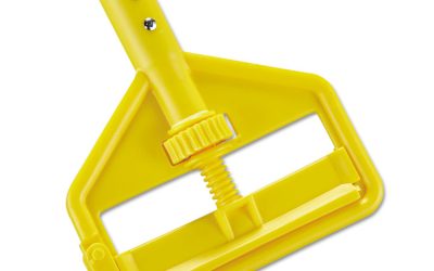 Invader Side-Gate Wood Wet-Mop Handle, 1″ dia x 60″, Natural, 12/Carton