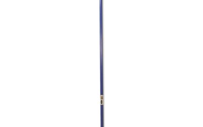 Gripper Fiberglass Mop Handle, 1″ dia x 60″, Blue/Yellow