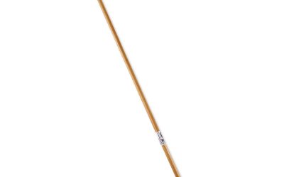 Snap-On Hardwood Dust Mop Handle, 1.5″ dia x 60″, Natural