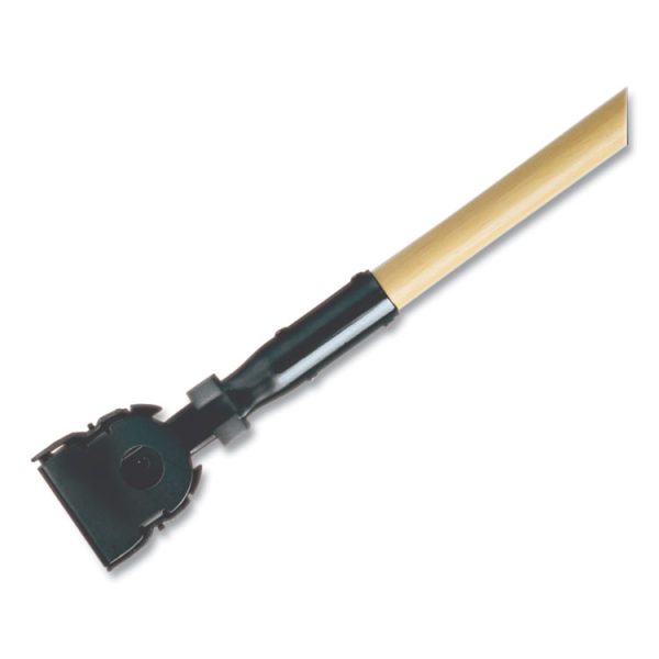 Snap-On Hardwood Dust Mop Handle, 1.5" dia x 60", Natural - Image 5